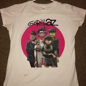 Women’s Gorillaz shirt